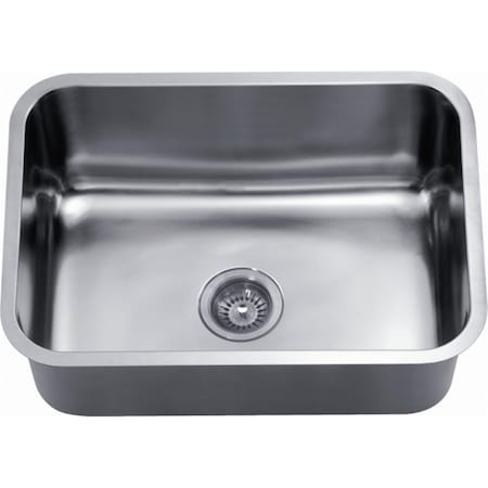 Dawn Kitchen & Bath Products 25 in L Undermount Single Bowl 18 Gauge ASU2316